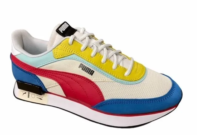 Sneakers Skechers Puma scarpa sneakers da uomo Future Rider Icons 380723 01 caramello giallo celeste