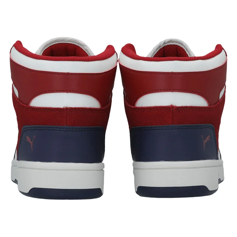 Puma scarpa sneakers da uomo Rebound Layup SD 370219 04 blu gesso rosso scuro Wu Tang Clan Sneakers