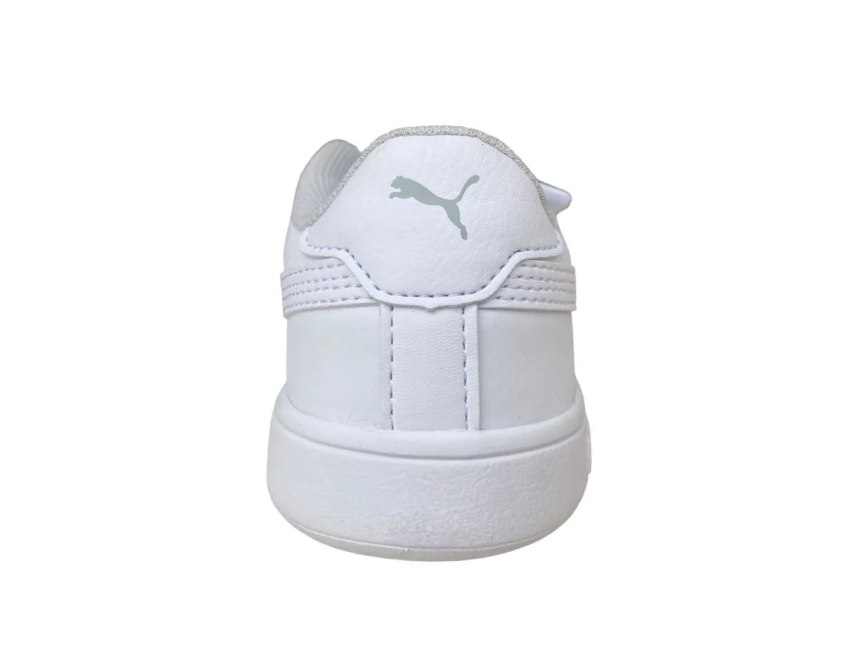 Puma sneakers unisex da bambino con strappo Smash v2 L V Ps 365173 02 bianco Sneakers Plus Of Flemington