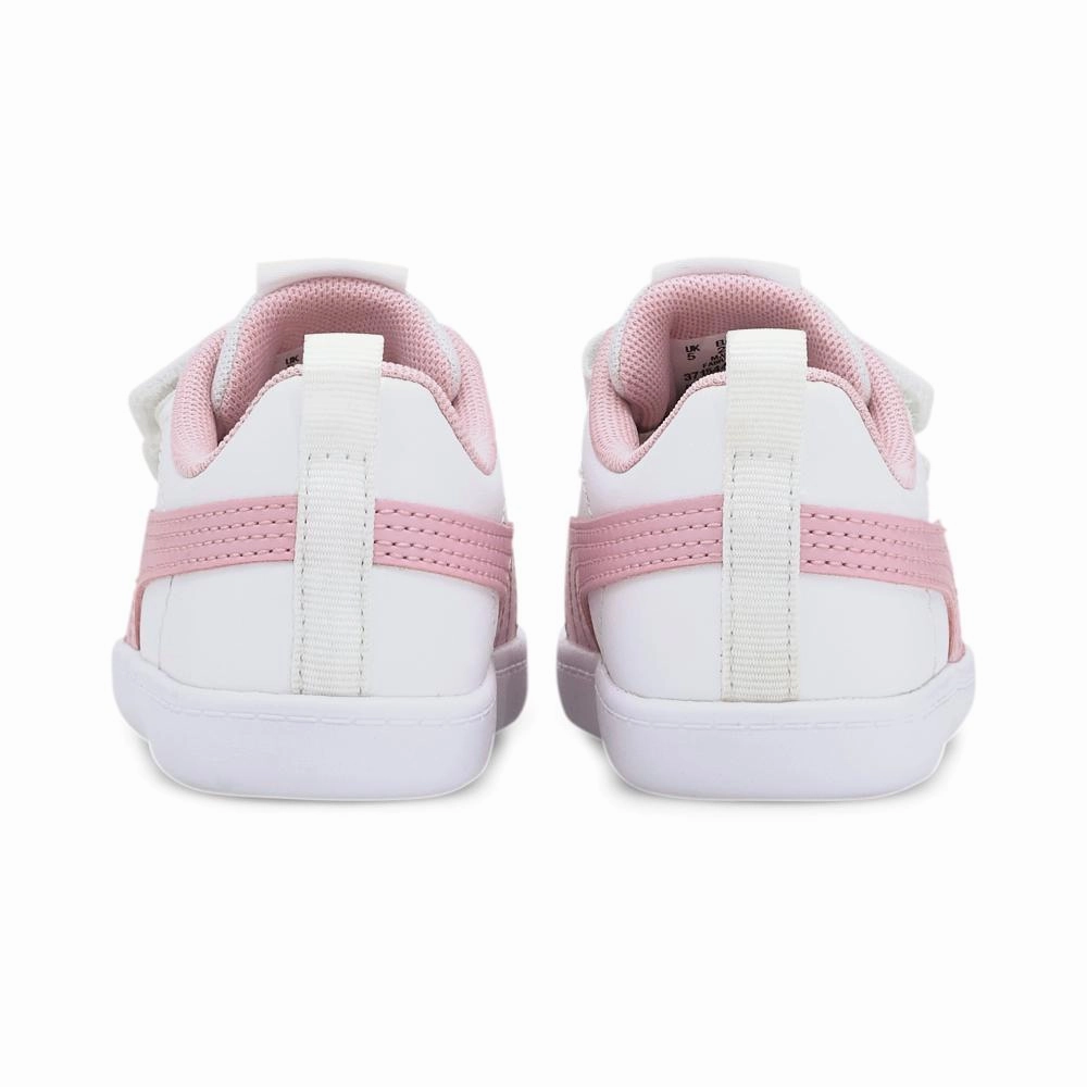 Puma Courtflex v2 V Inf 371544 11 white Corduroy Sneakers