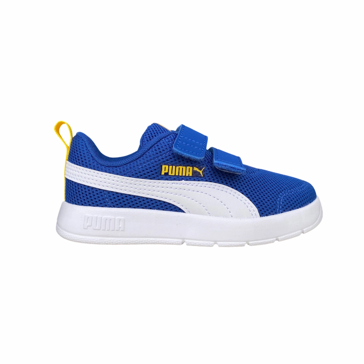 Simple Sneakers Puma scarpa da ginnastica da bambino Courtflex V3 Mesh PS 398085-05 blu