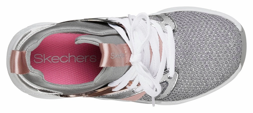 Skechers sneakers da bambina e ragazza Shine Status 84853L SIL argento Silver Sneakers Kaiser