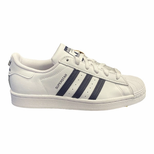 Adidas Originals scarpa sneakers da ragazzi Superstar GY3358 bianco-blu Athletic Sneakers