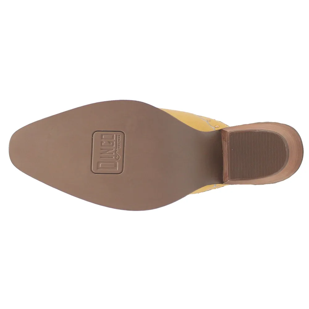 Boots Nordstrom Wildflower Floral Embroidered Round Toe Mule Booties