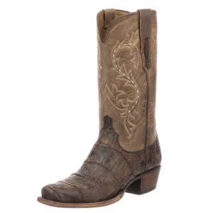 Burke Giant Alligator Boot Boots Heels