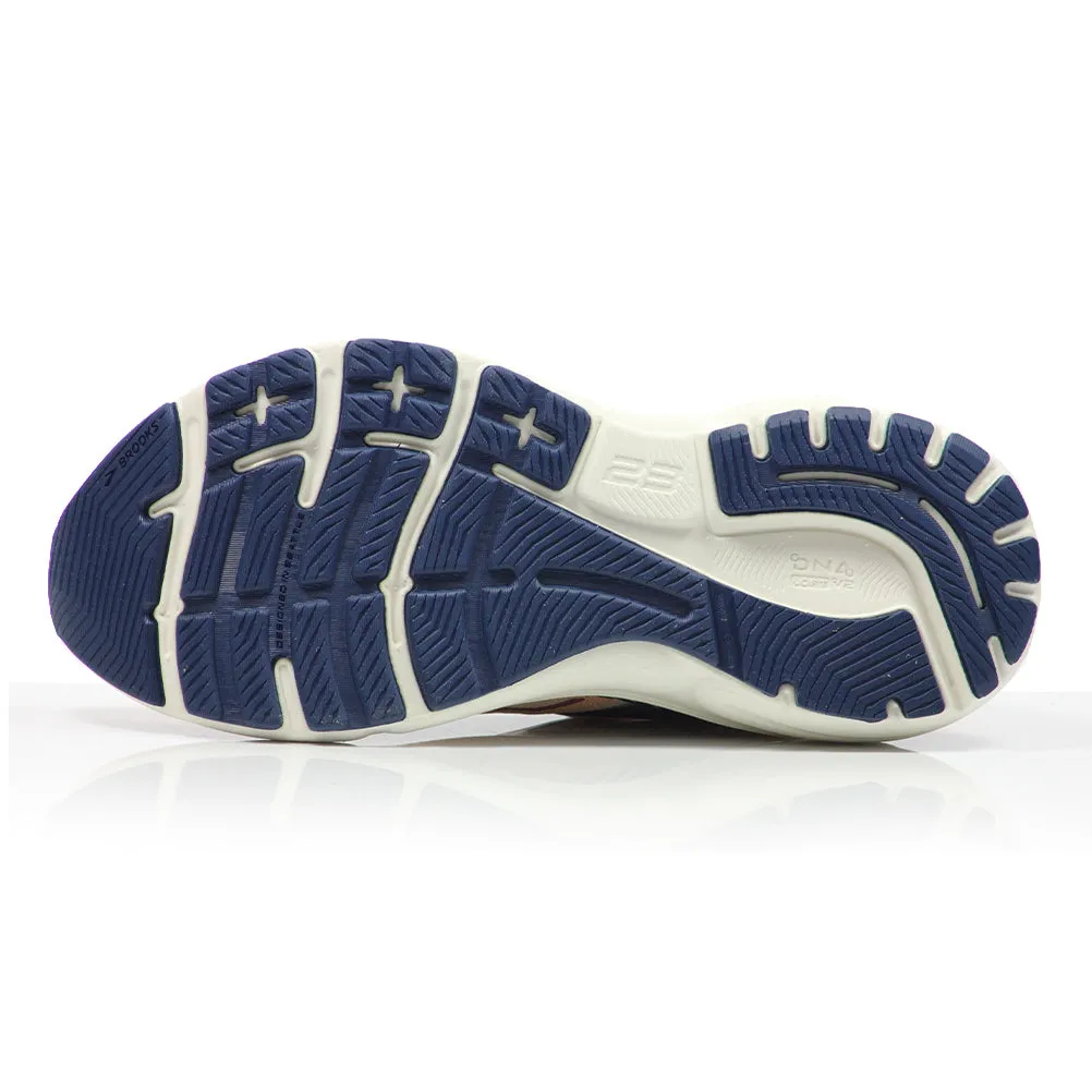 Brooks Adrenaline GTS 23 Women's Running Shoe - Apricot/Estate Blue/Orchid Best Motion Control Running Shoes