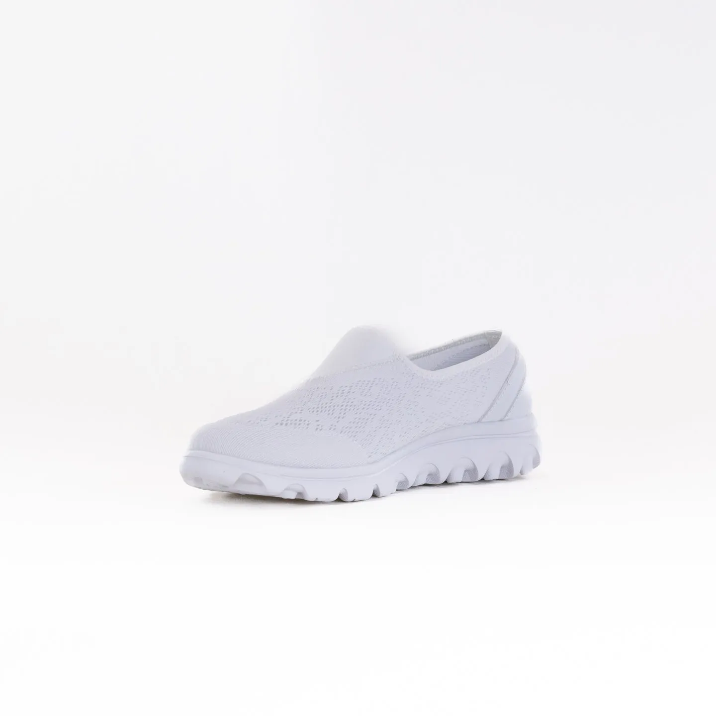 Propet TravelActiv Slip On (Women's) - White Slip.on Shoes