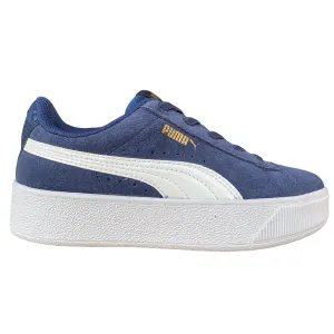 Puma sneakers da bambina con laccio elastico Vikky Platform AC PS 366486 03 sargasso sea-white Sneakers Types