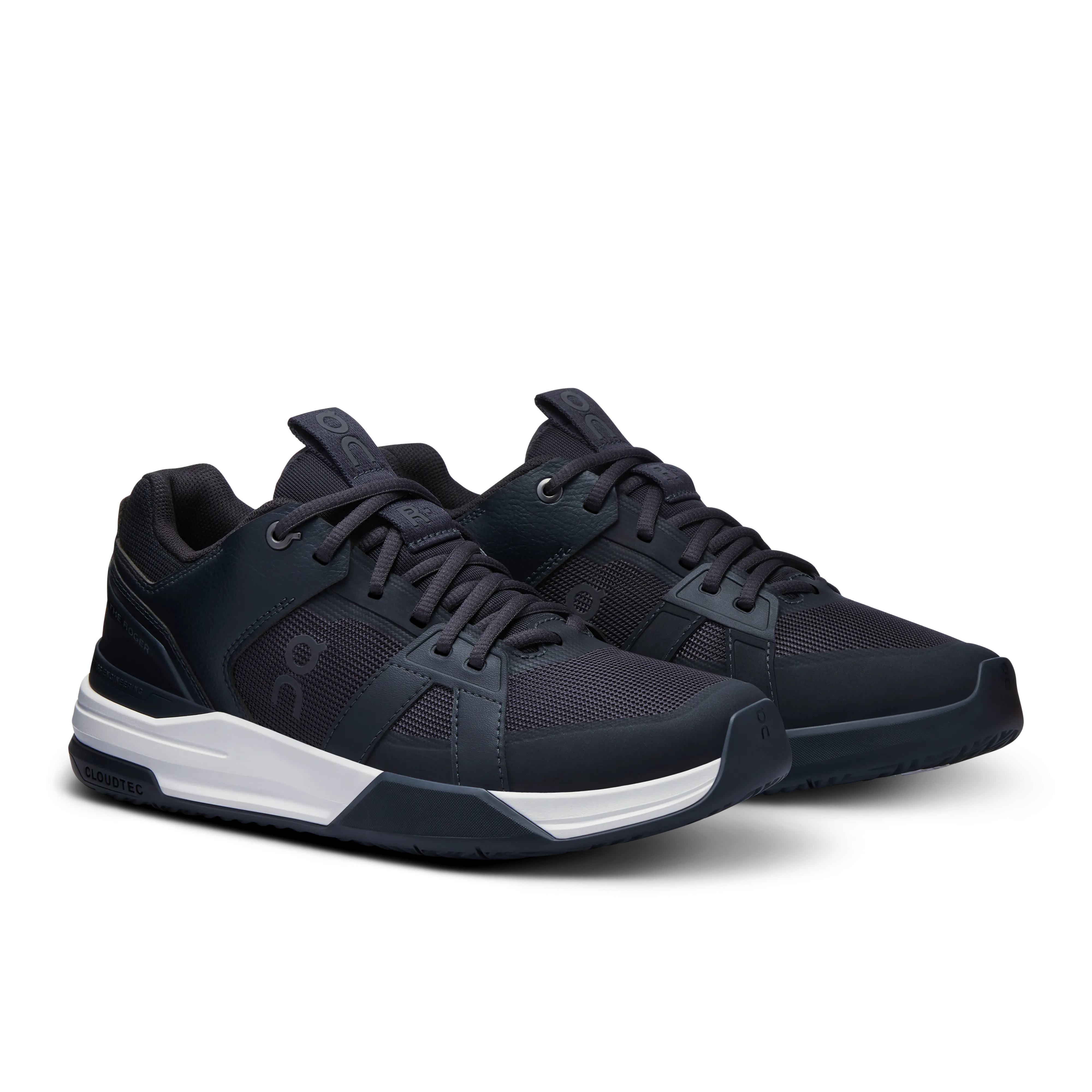 On Running Women's The Roger Clubhouse Pro Shoes - Black / White Tennis Shoes Over Power Lines