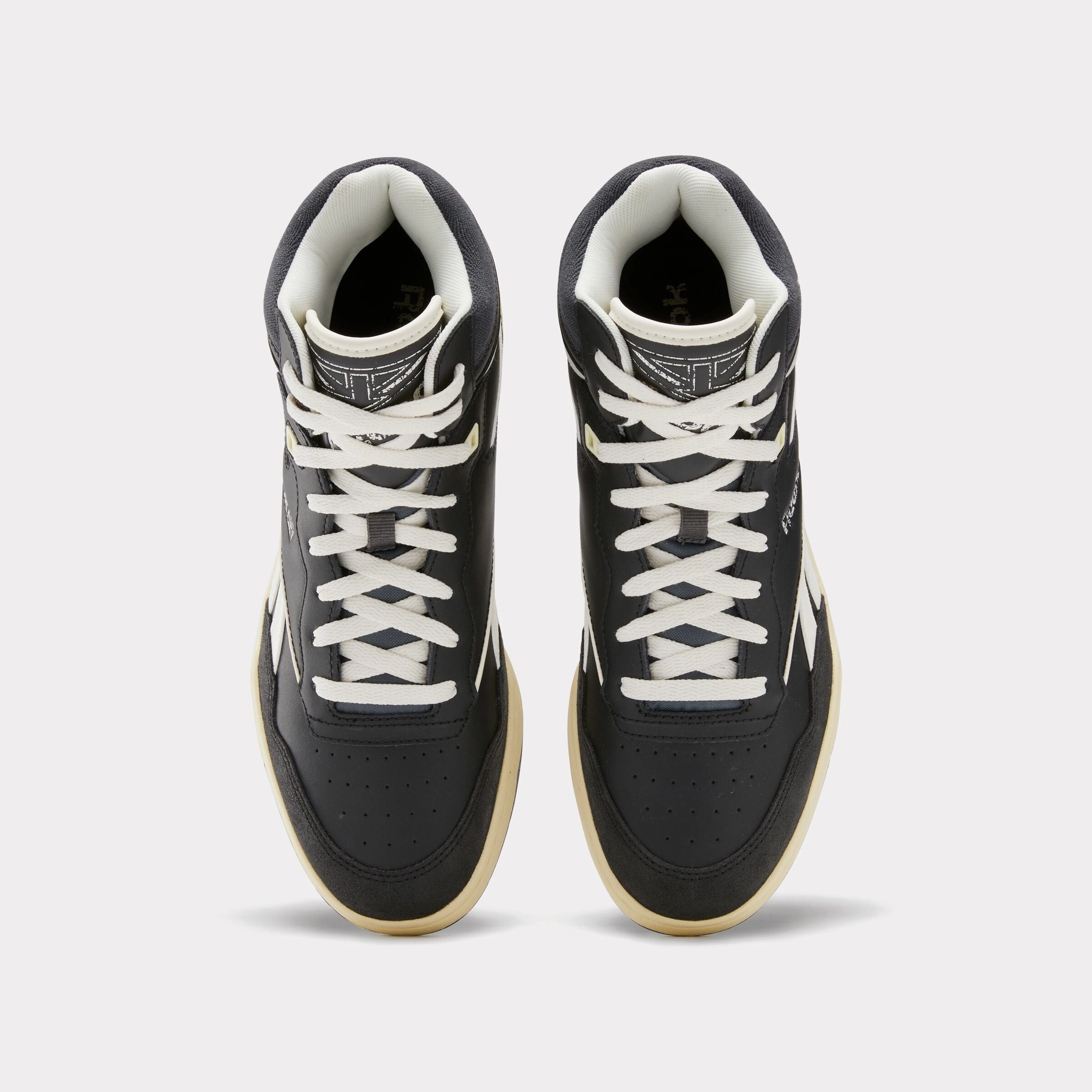 Bb 4000 Ii Mid Basketball Shoes Black/Grey/Chalk Techfit Basketball Shoes