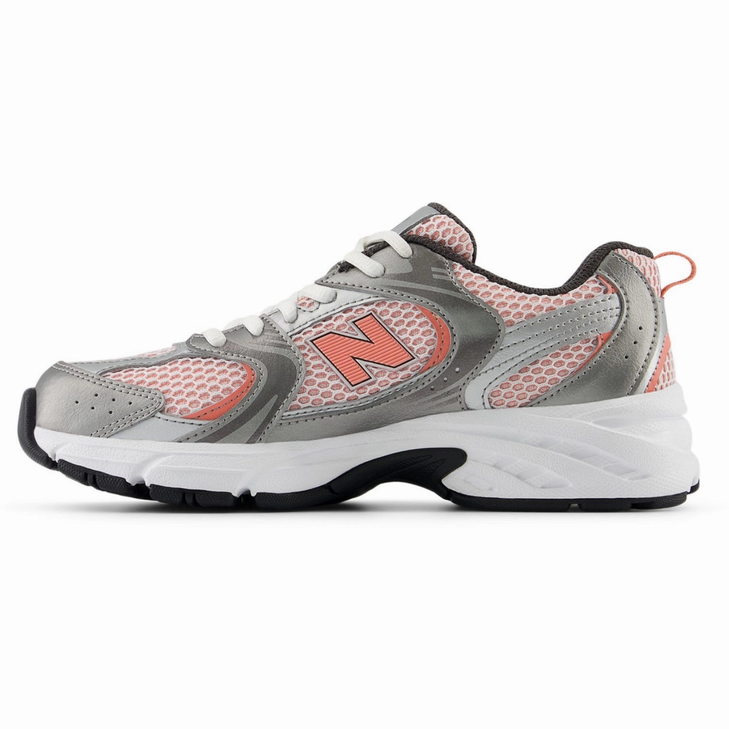New Balance Dark Silver Metallic New Balance 530 Kids Lace Runner Sneakers