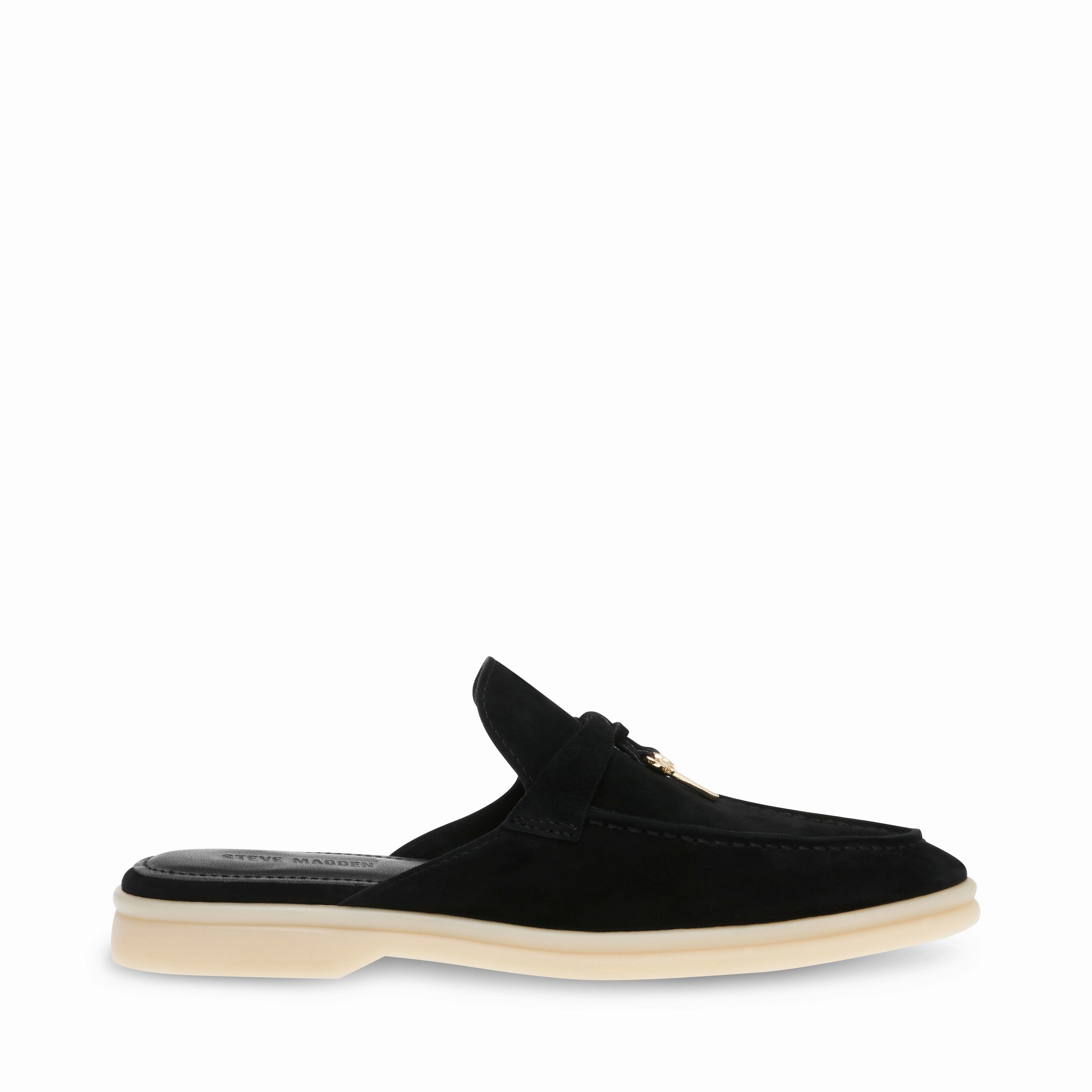 Flat Ball Shoes Patrizia Sandal BLACK SUEDE