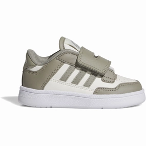 adidas Originals Silver Pebble/Cloud White/Ftwr White Rapid Court Cf I Sneakers Gym Shoes Sneakers