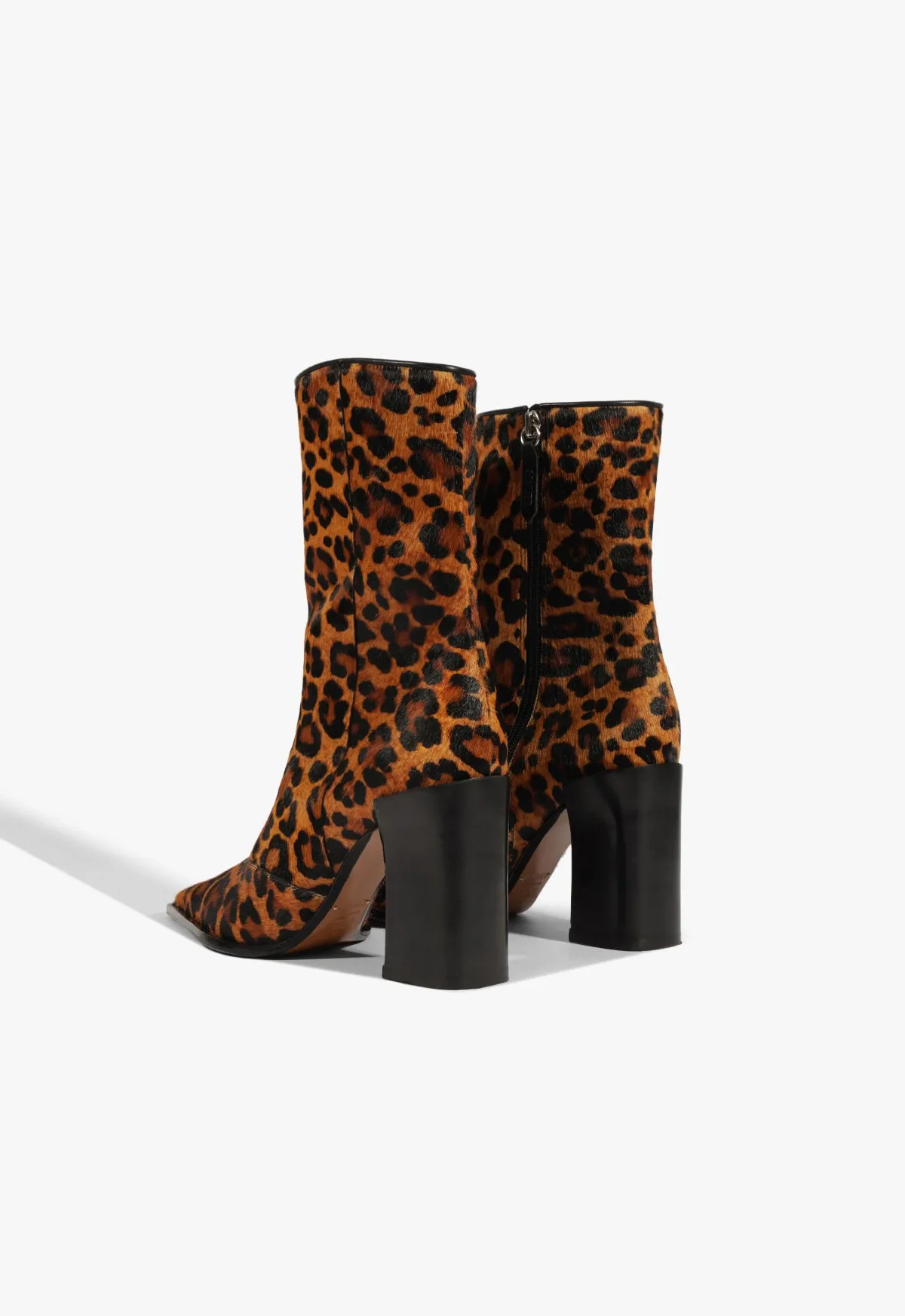 Slip Proof Boots Raffaela Hair Calf Bootie