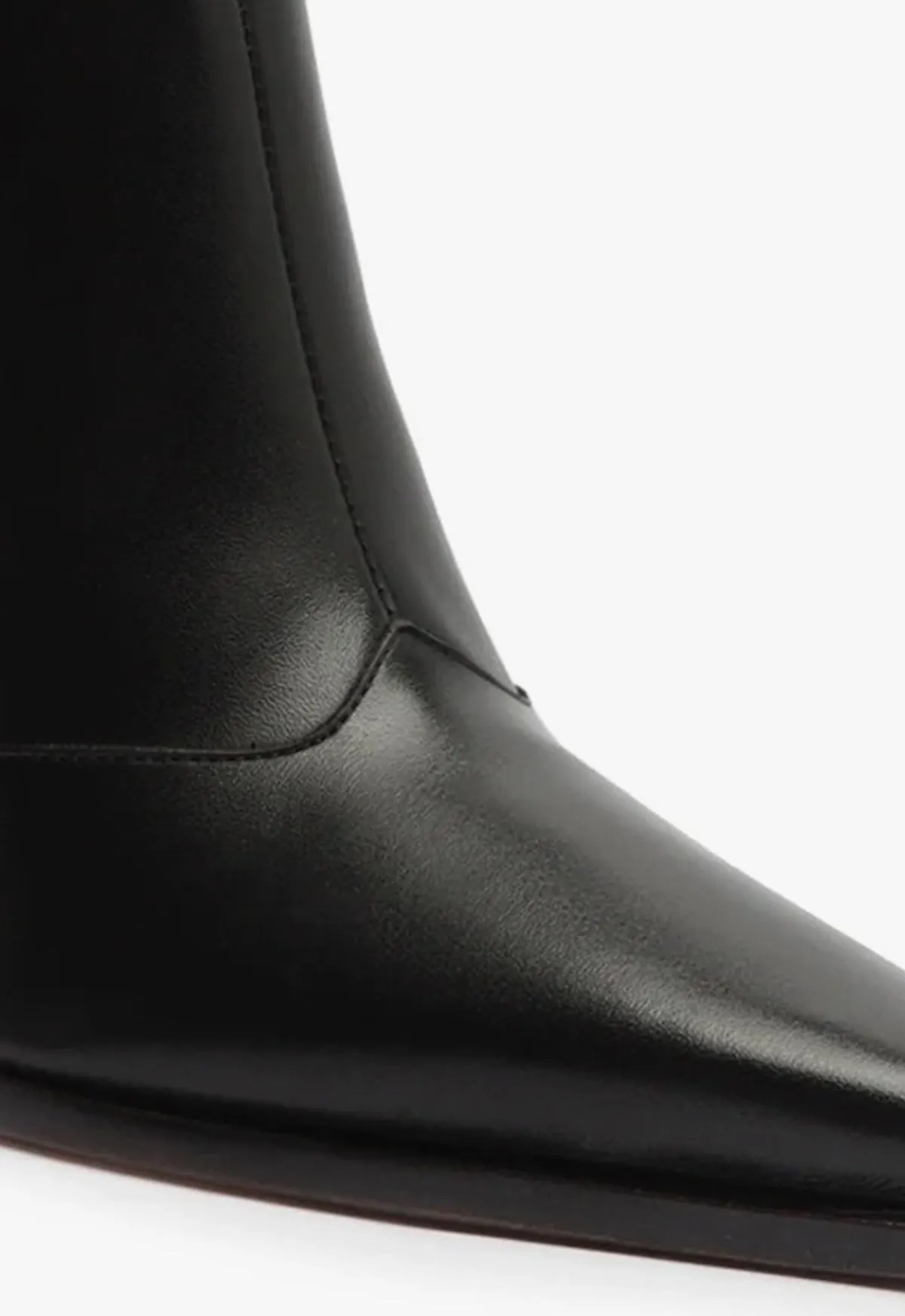 Raffaela  Leather Bootie Ankle Platform Boots