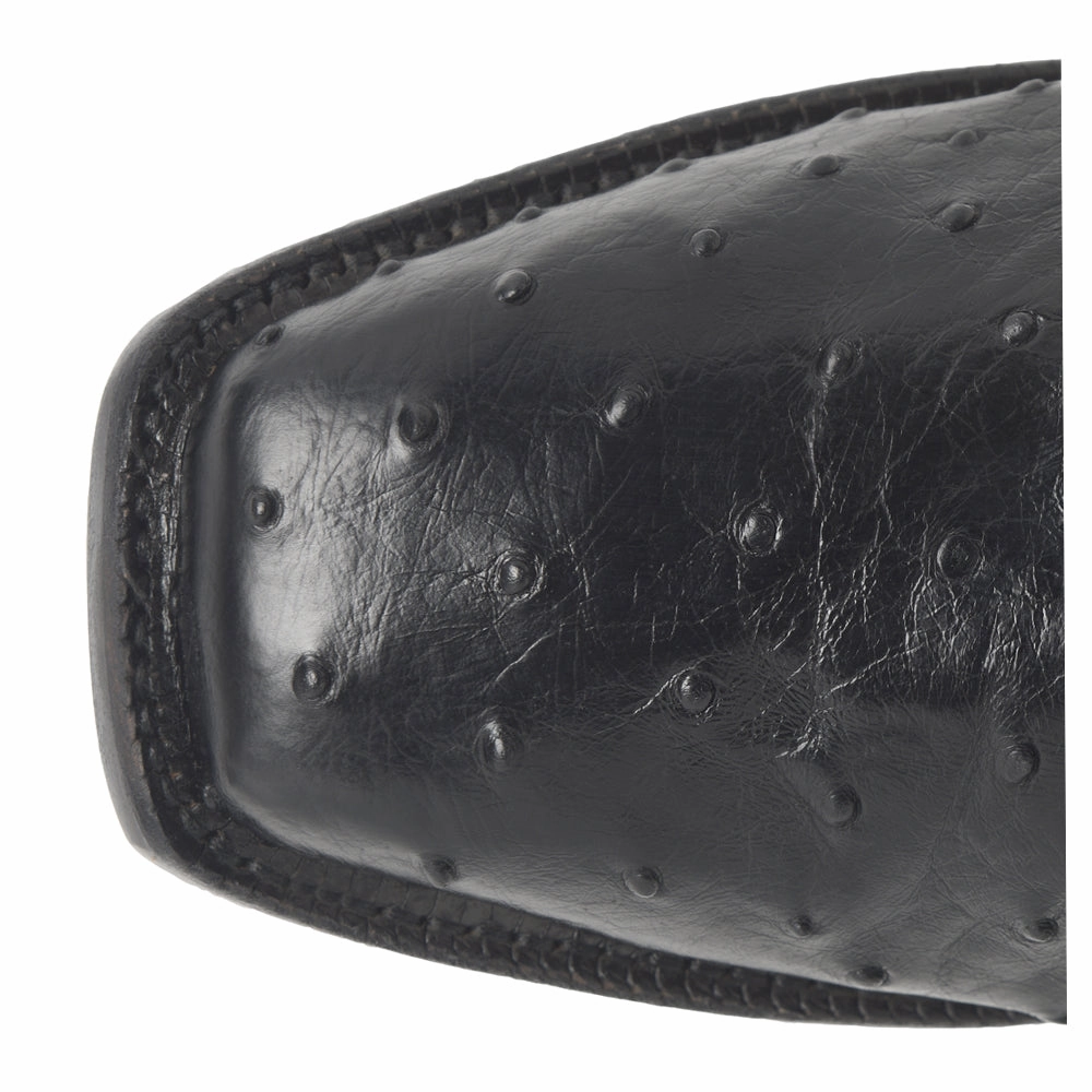 Rancher 12 Inch Full Quill Ostrich Square Toe Cowboy Boots Valentino Boots