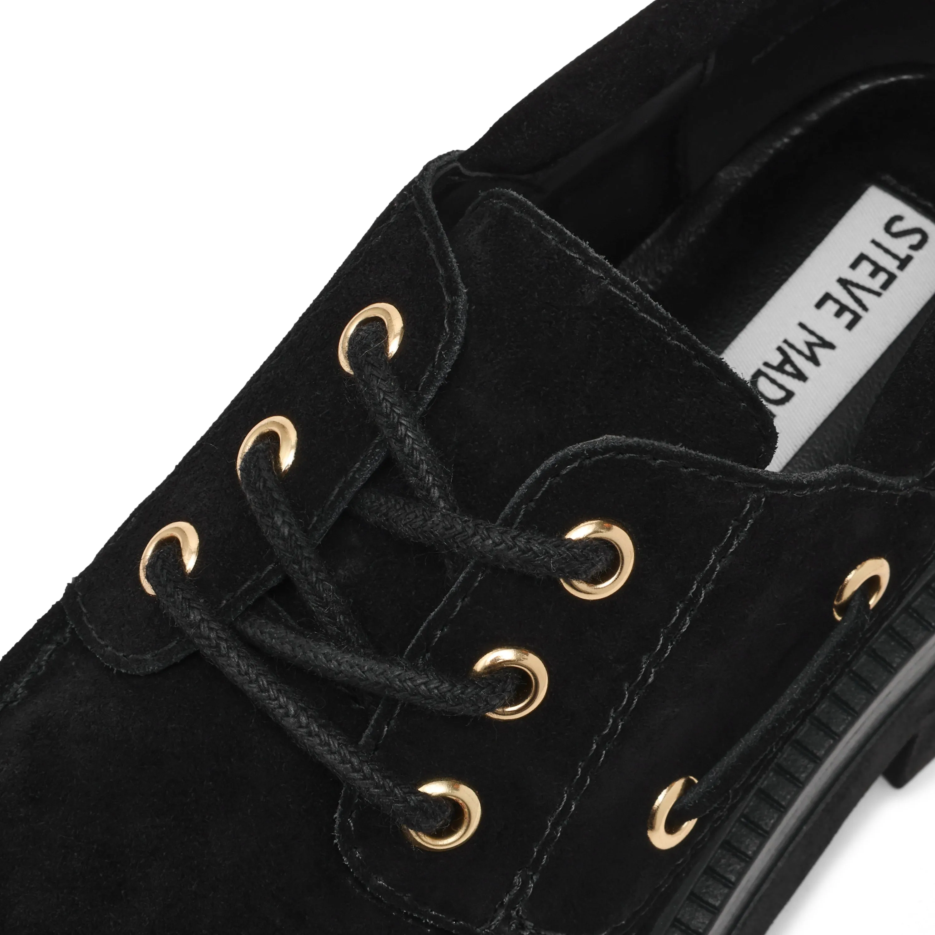 Lifting Flat Shoes Detroit Flat Shoe BLACK SUED