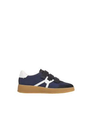 Reagan Velcro Sneaker Racing Flat Shoes