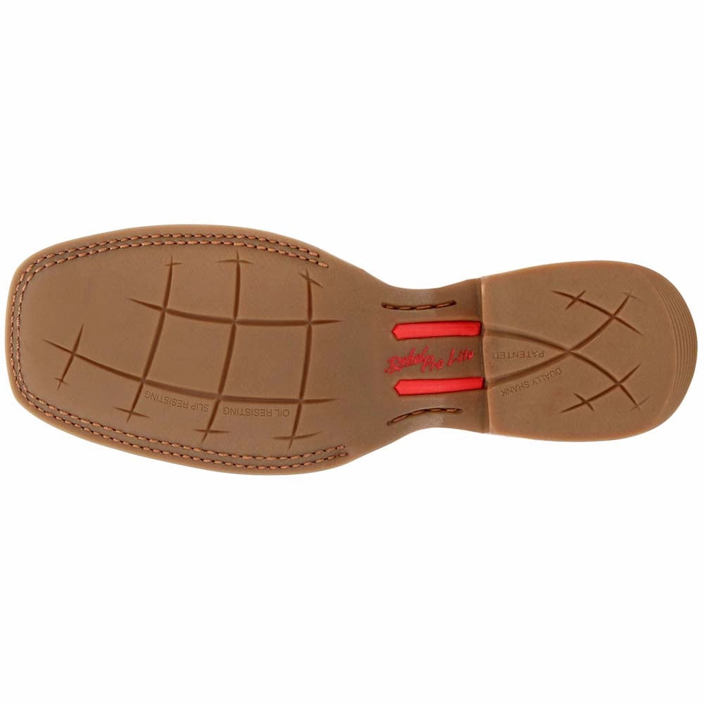 Rebel Pro Lite Coyote Square Toe Cowboy Boots Dr Audrick High Puffer Boots