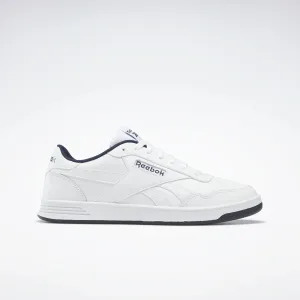 Slipon Tennis Shoes Reebok Court Advance White/Vector Navy/White