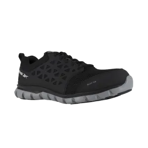 Reebok Ladies Sublite Oxford Cushion Black Athletic Work Shoes RB041 Valentino Rockstud Tennis Shoes