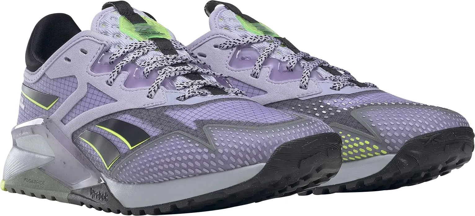 Hovr Rise 2 Training Shoes Reebok Nano X2 TR Adventure Womens Training Shoes - Purple