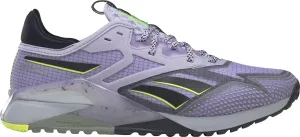 Reebok Nano X2 TR Adventure Womens Training Shoes - Purple Best Cross Training Shoes With Wide Toe Box