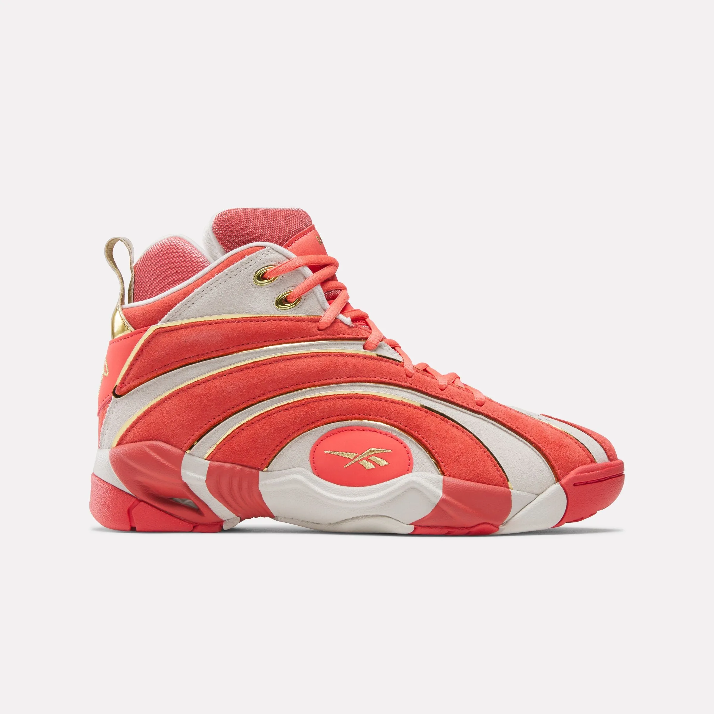 Native Basketball Shoes Reebok X Angel Reese Shaqnosis Chalk/Sunsetcoral/Chalk