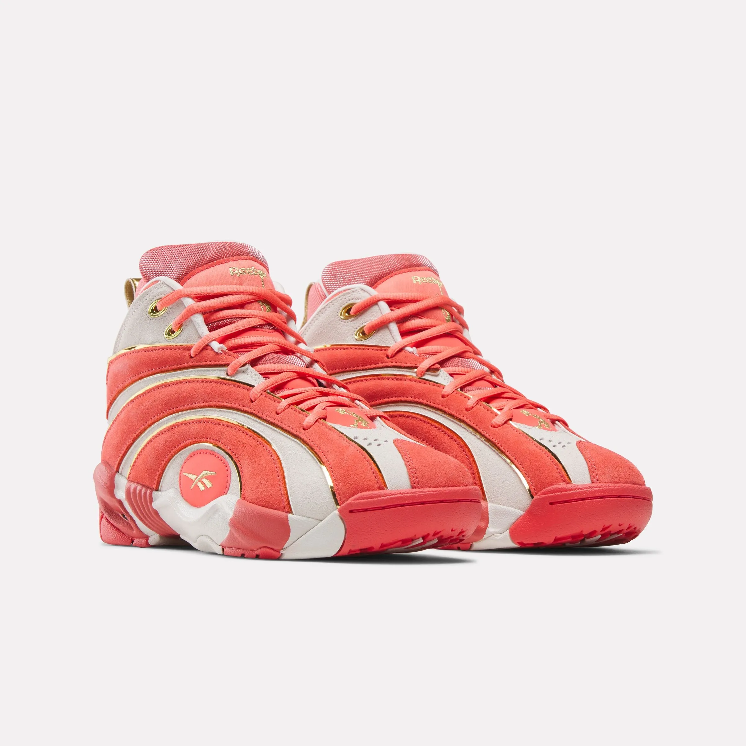 Reebok X Angel Reese Shaqnosis Chalk/Sunsetcoral/Chalk Best Basketball Shoes For Guards