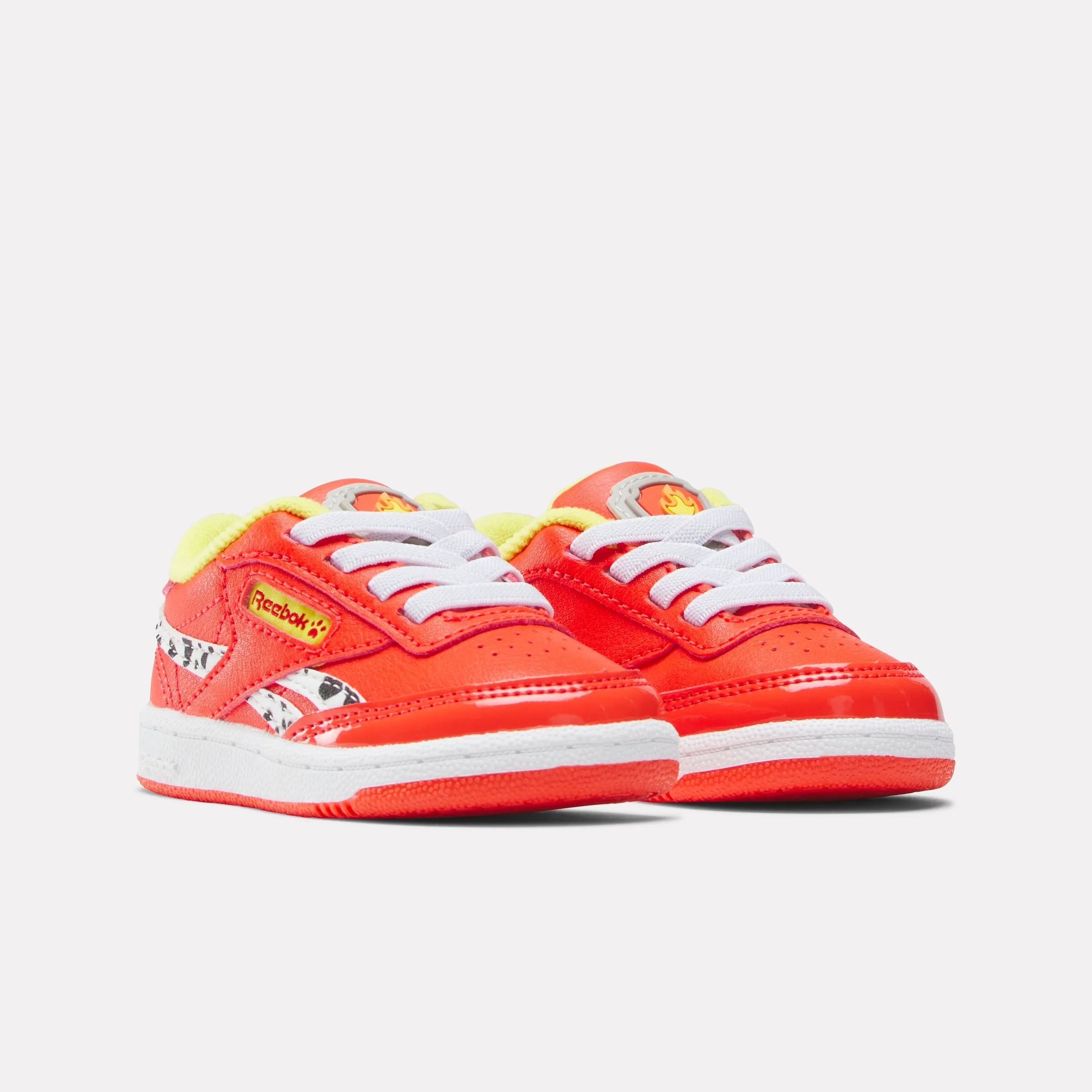 Reebok X Paw Patrol Club C Revenge Red/Yellow/White Kaepa Tennis Shoes 1980's