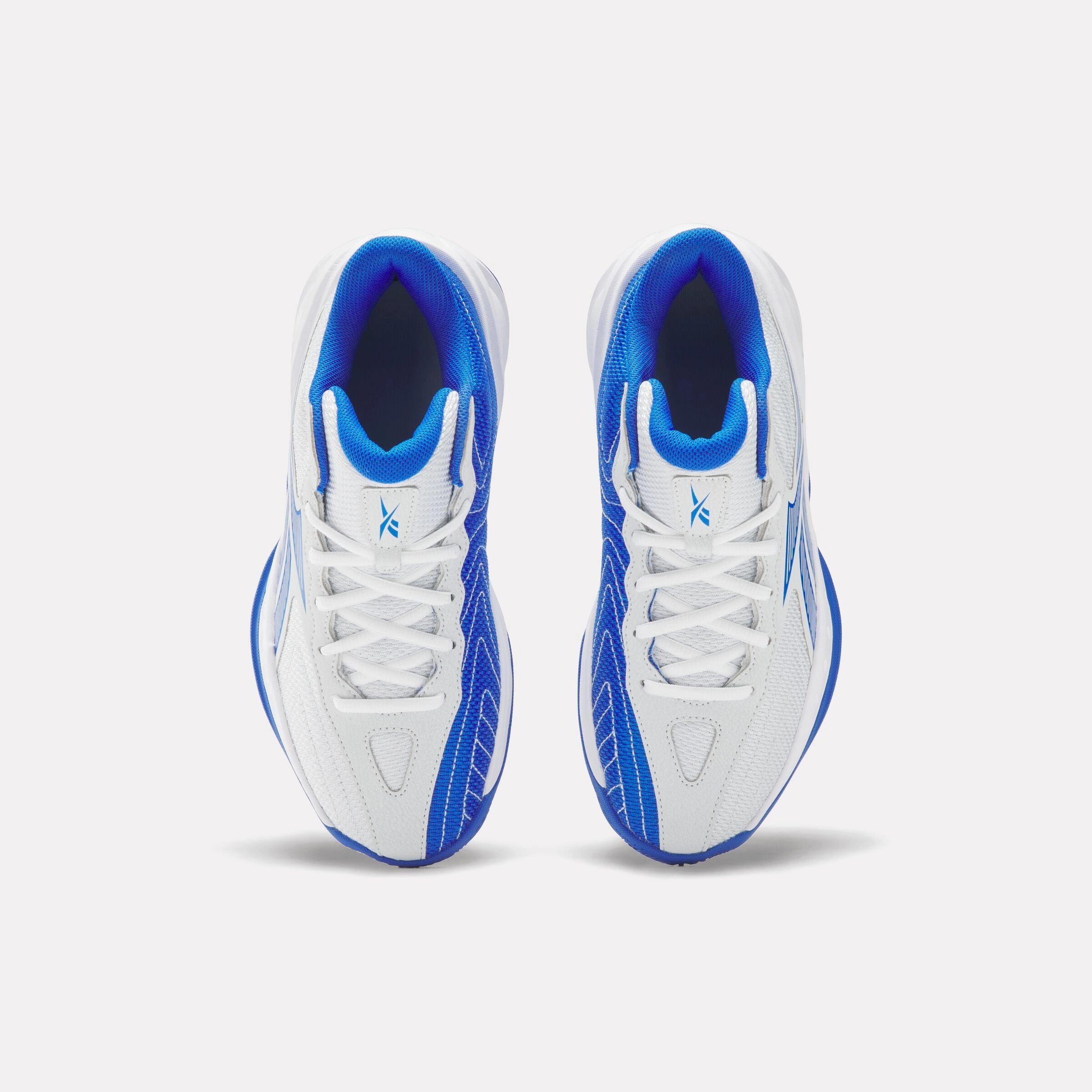 Reebok Press Moon/Optimum Blue/White Best Traction Basketball Shoes Outdoor