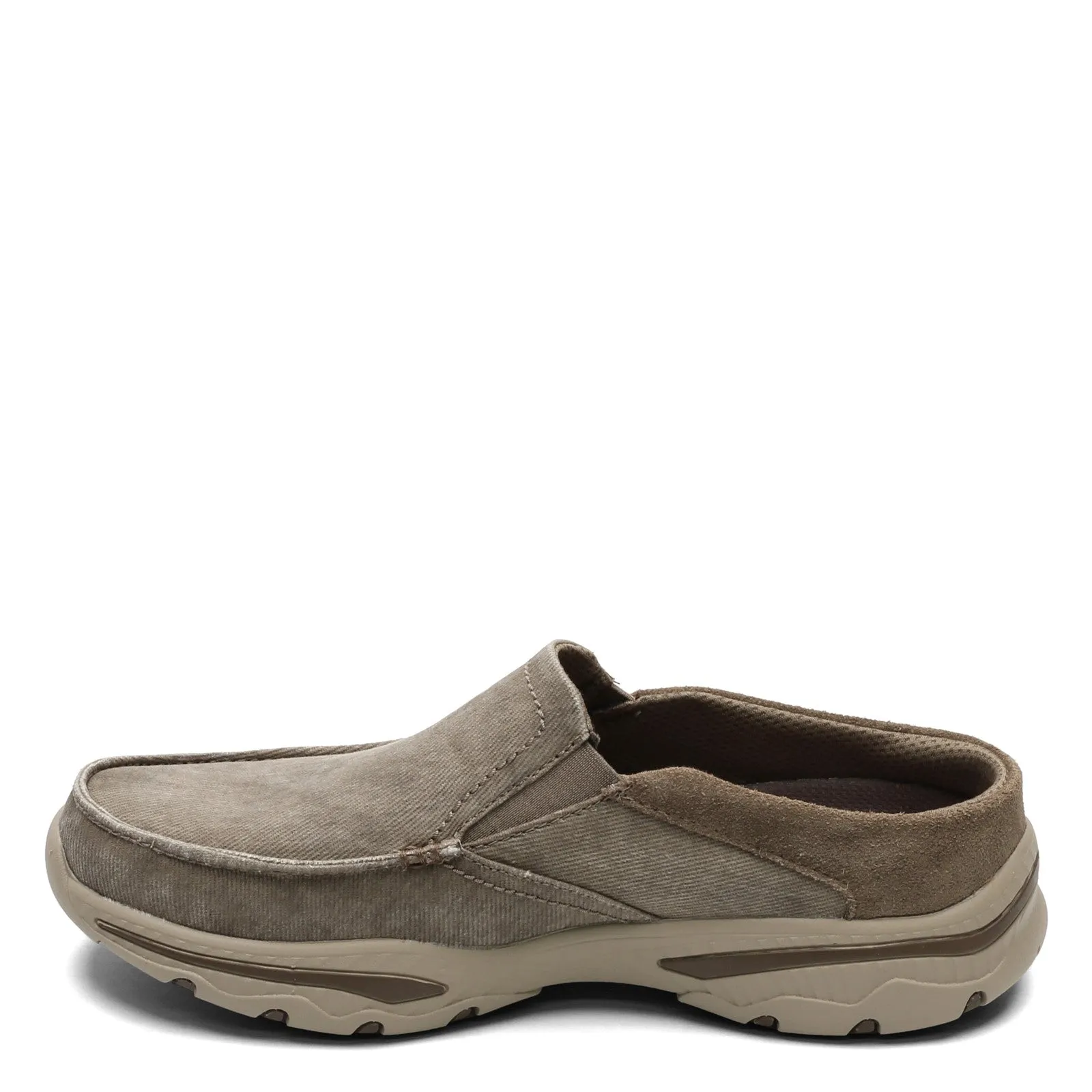 Slip On Ankle Boots Slip On Canvas Relaxed Fit: Creston - Backlot Khaki