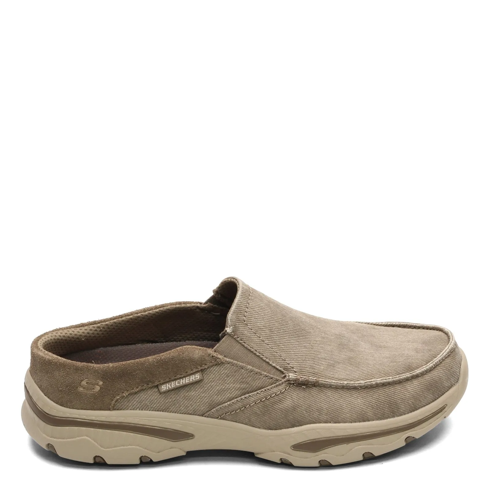 Relaxed Fit: Creston - Backlot Khaki Slip On Aqua Shoes