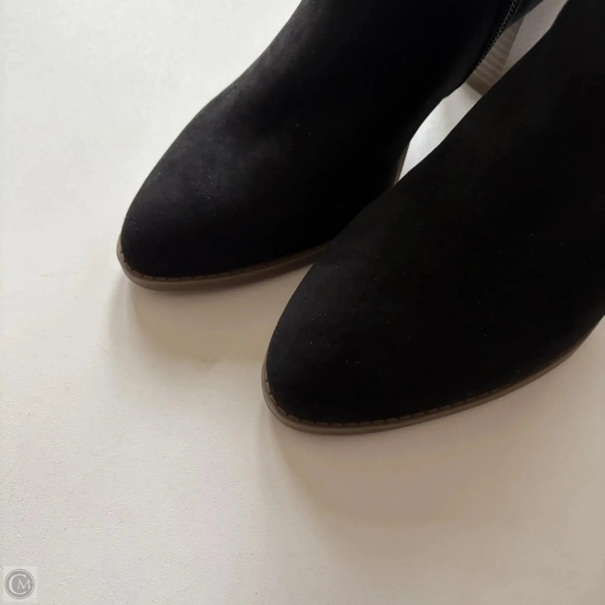 Boots Ankle Heels By SM In Black, Size: 6.5 Very High Heel Ankle Boots