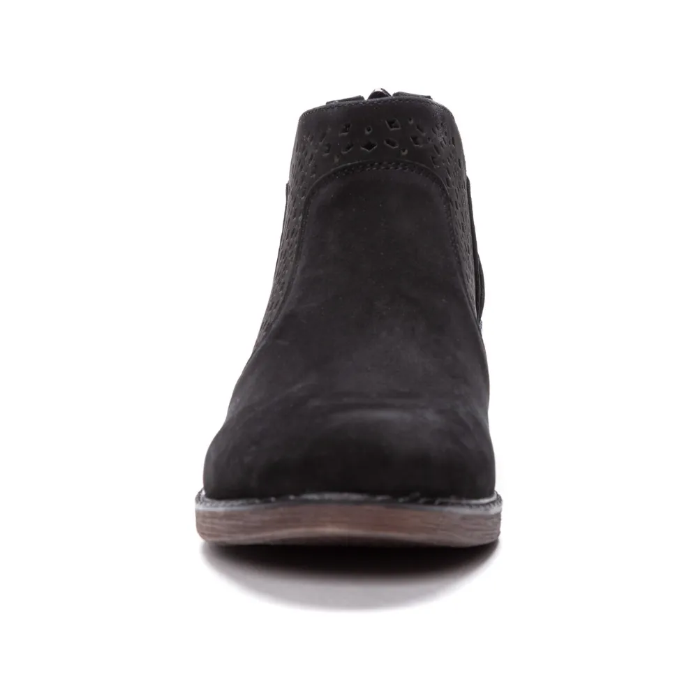 Brunt Boots Near Me Propet Remy Black Nubuck Bootie (Women's)