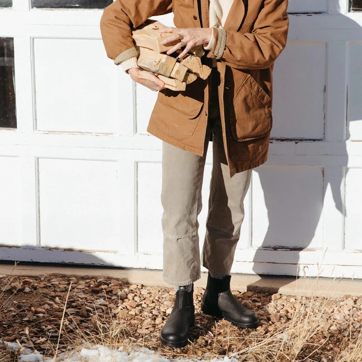 Blundstone Unisex 558 Classics - Black Muck Rubber Boots