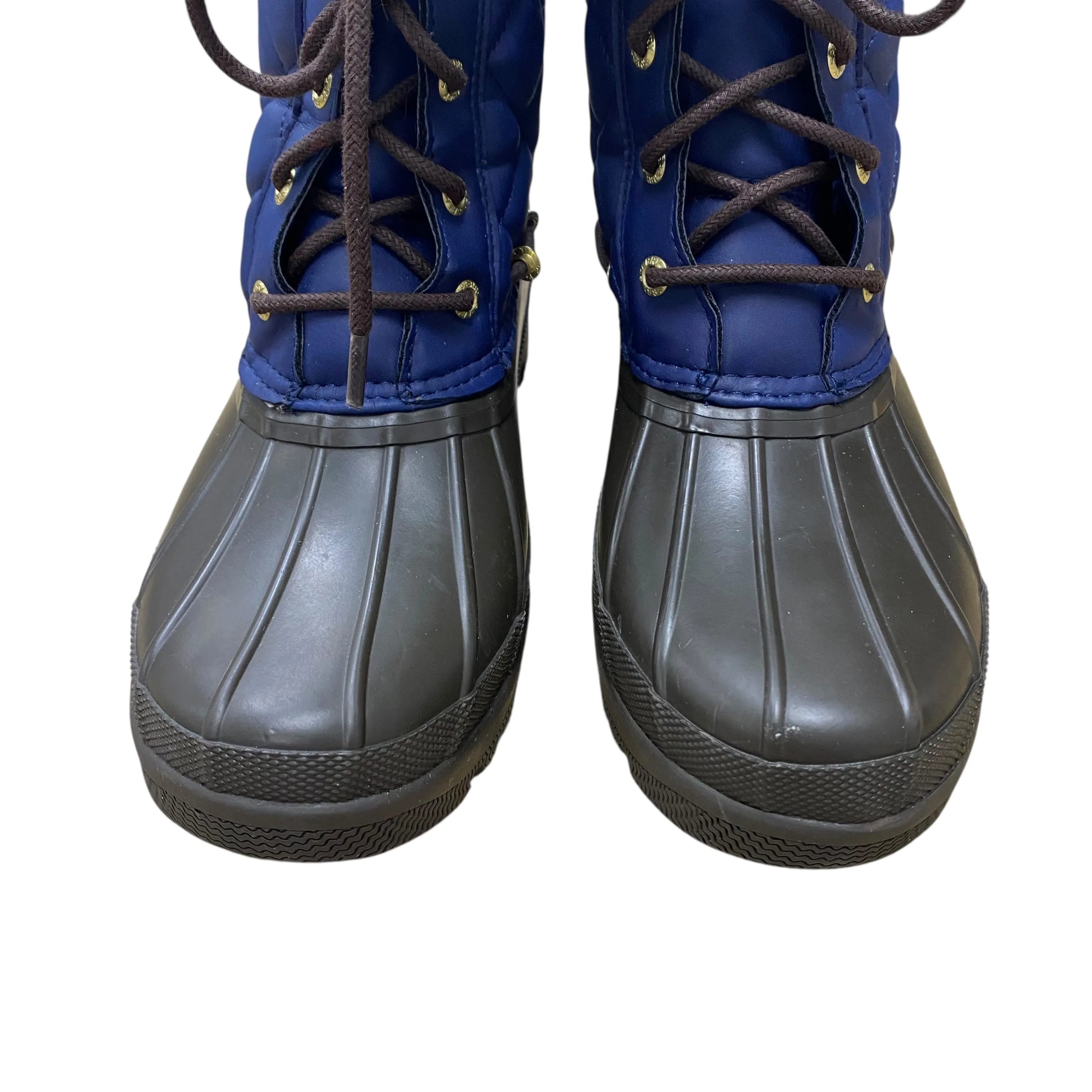 Boots Snow By Sperry In Blue & Brown, Size:6 Clarks Boots