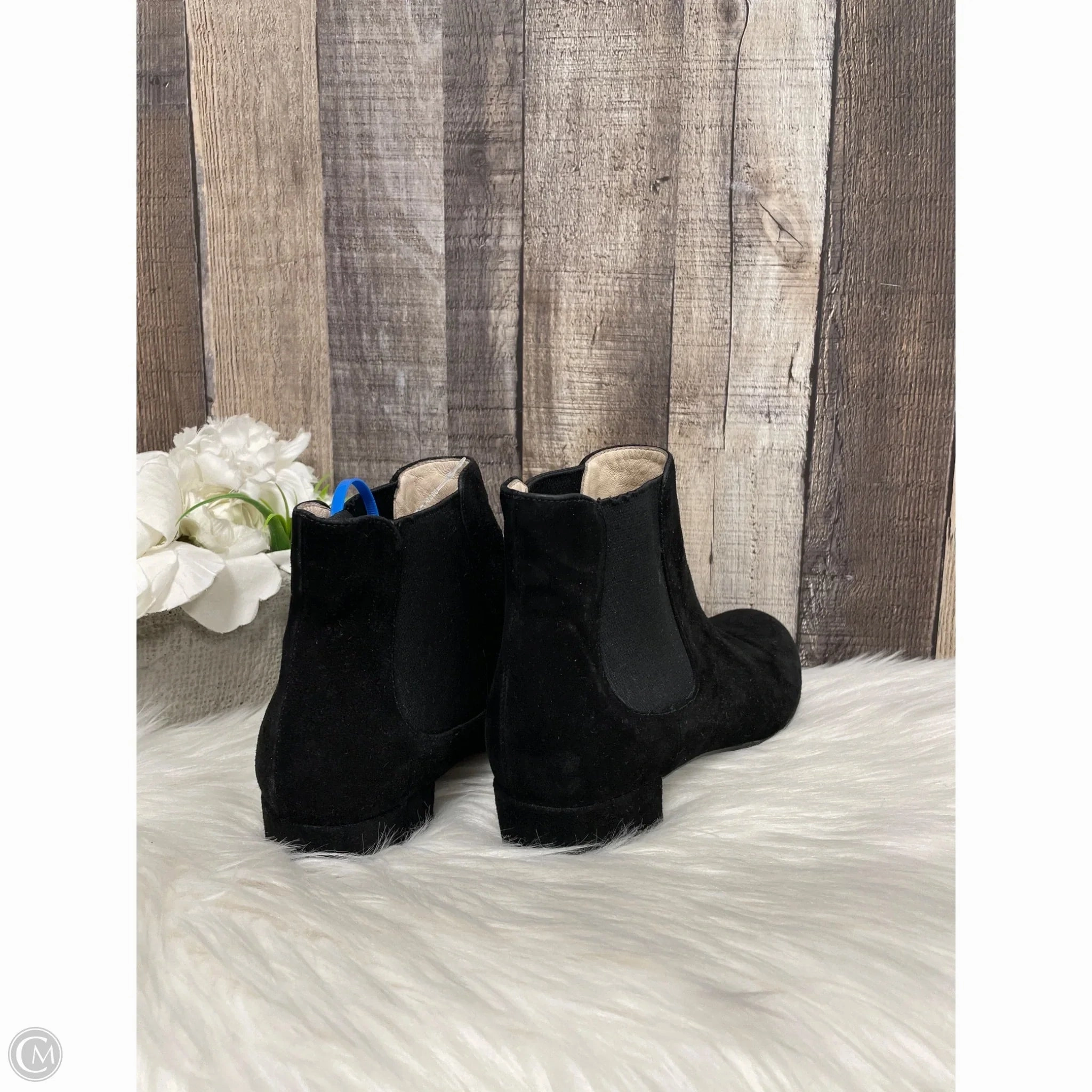 Boots Luxury Designer By Prada In Black, Size: 6.5 Where To Get Cowboy Boots