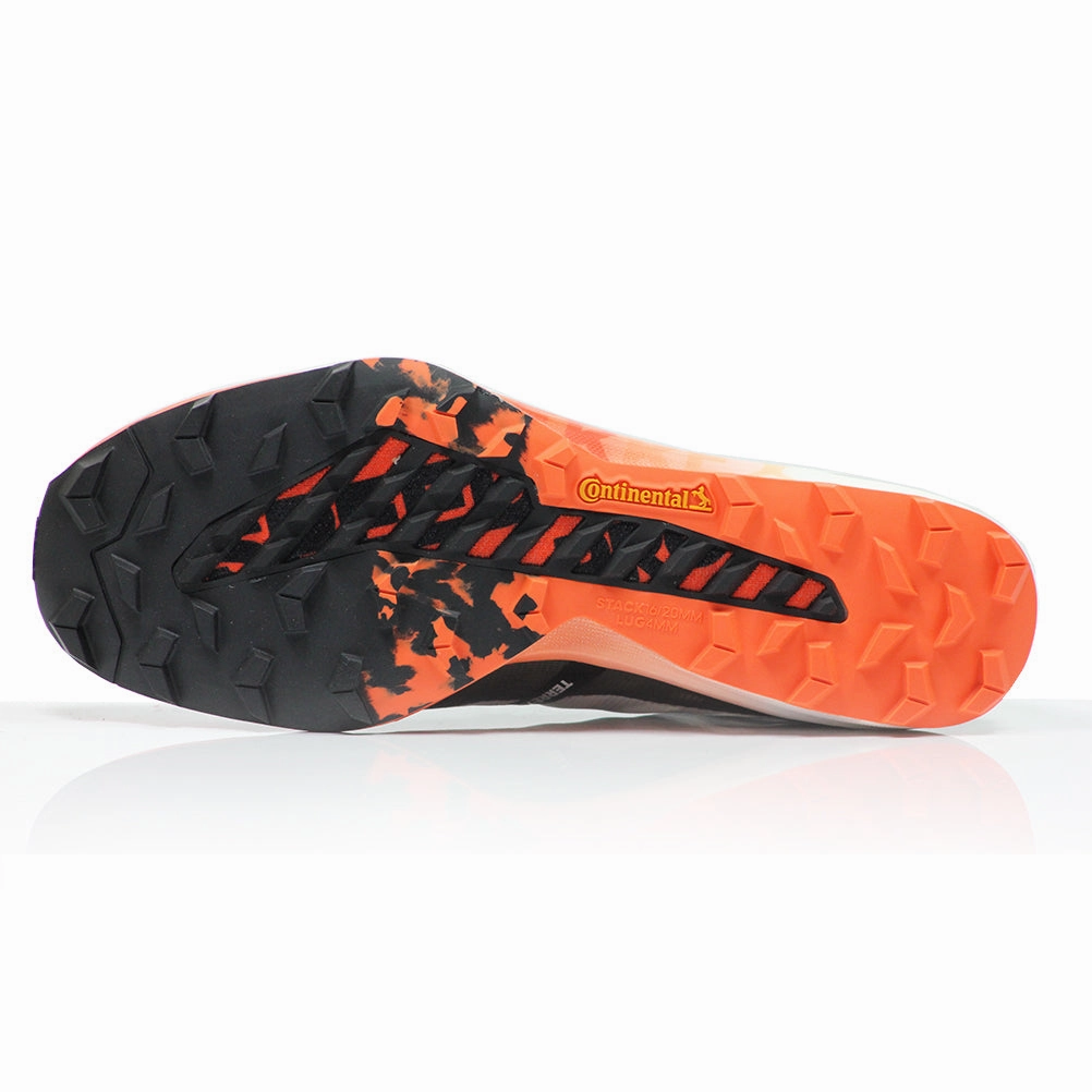 adidas Terrex Speed Pro Men's Trail Shoe - Non Dyed/Core Black/Impact Orange Best Running Shoes For Marathon Runners