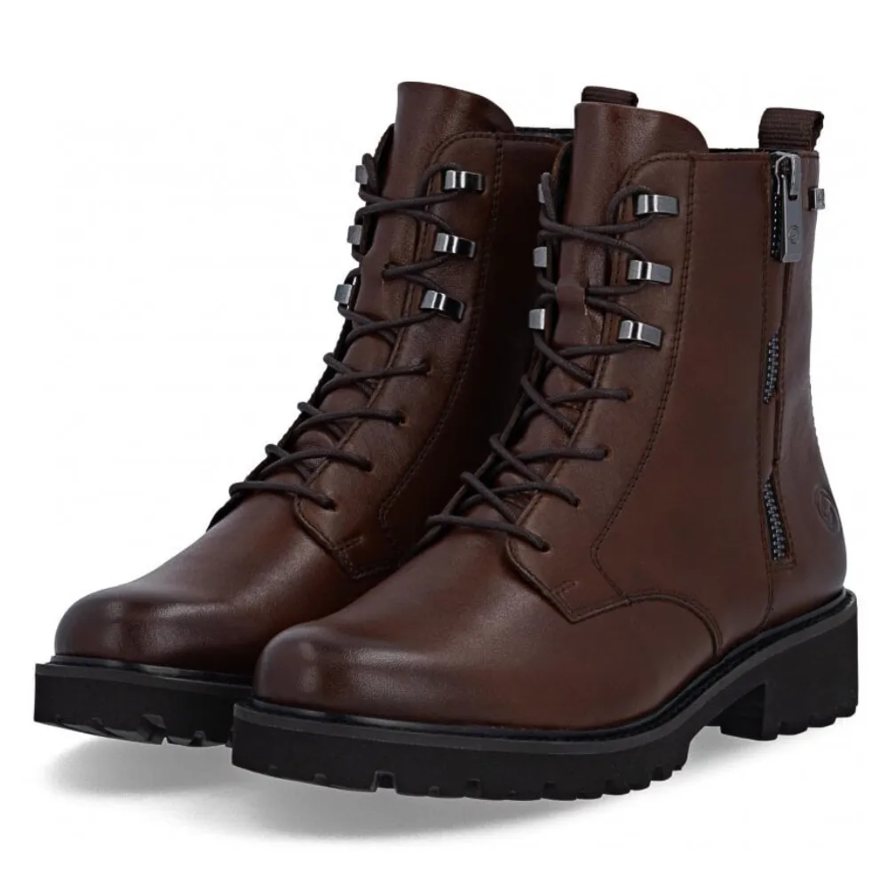 Remonte Marusha 56 Ebony Leather Boot (Women's) Freebirds Boots