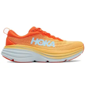 Columbia Sc Men's Hoka Bondi 8, Puffin'S Bill/Amber Yellow, 8.5 D Medium