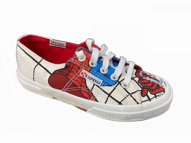 Superga scarpa in tela da ragazzo Cartoon 2750 Spiderman S0067R0 974 bianco Sneakers Movie Review