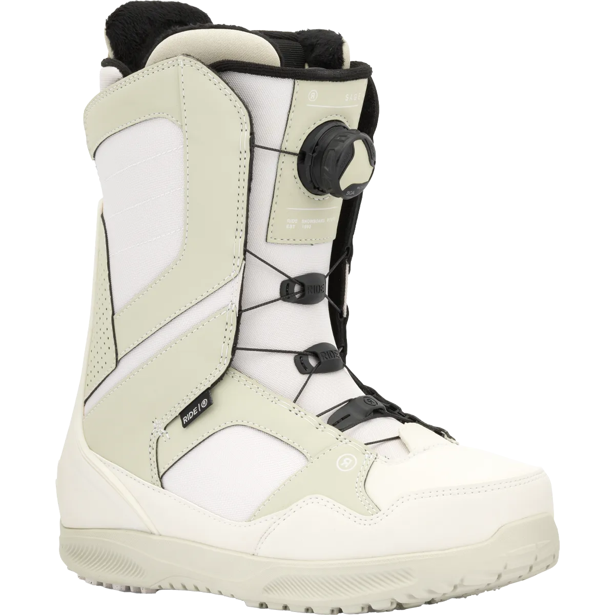 High Boots No Heel Women's Sage