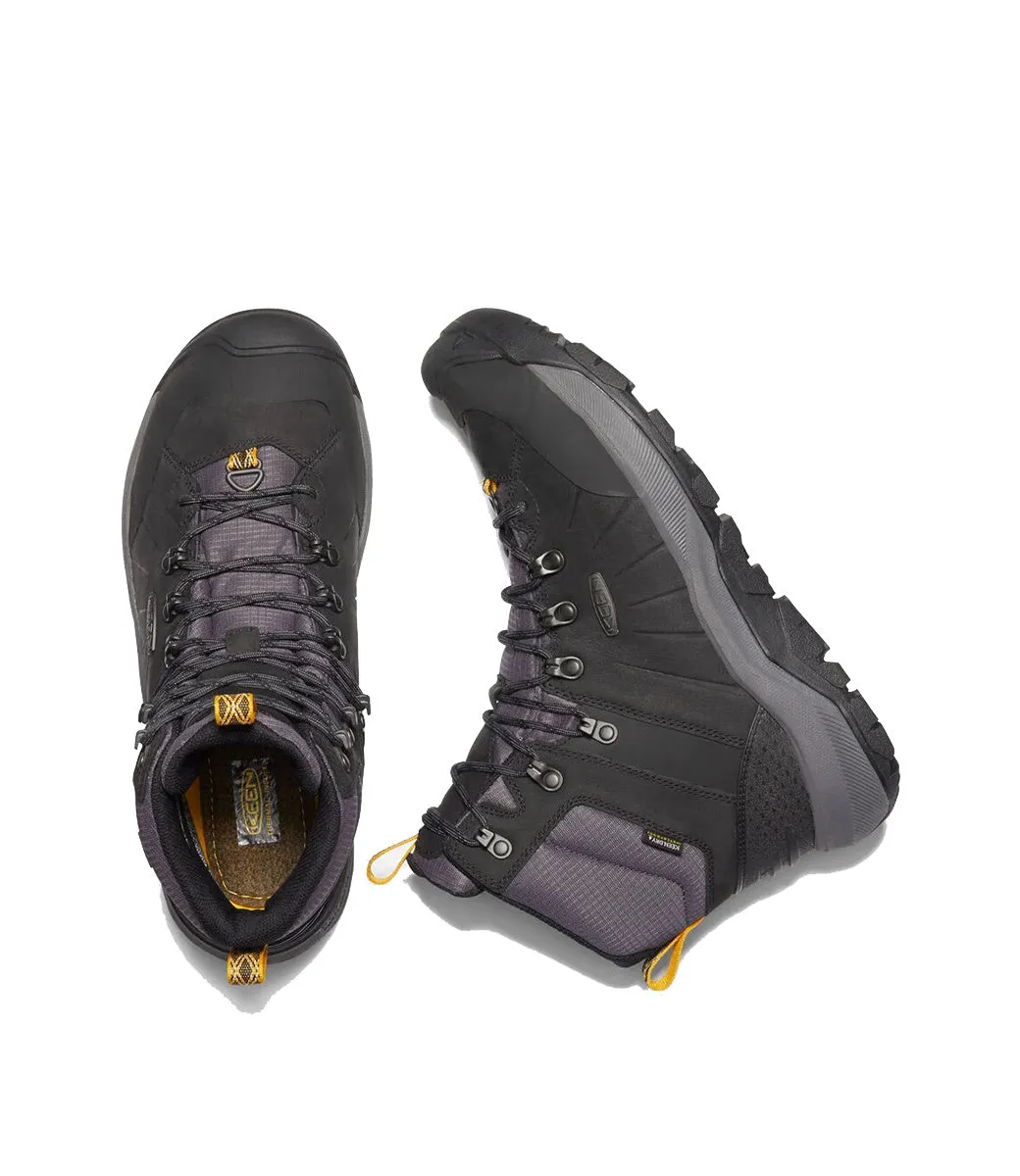 Revel IV Mid Polar Black/Magnet Best Comfortable Work Boots