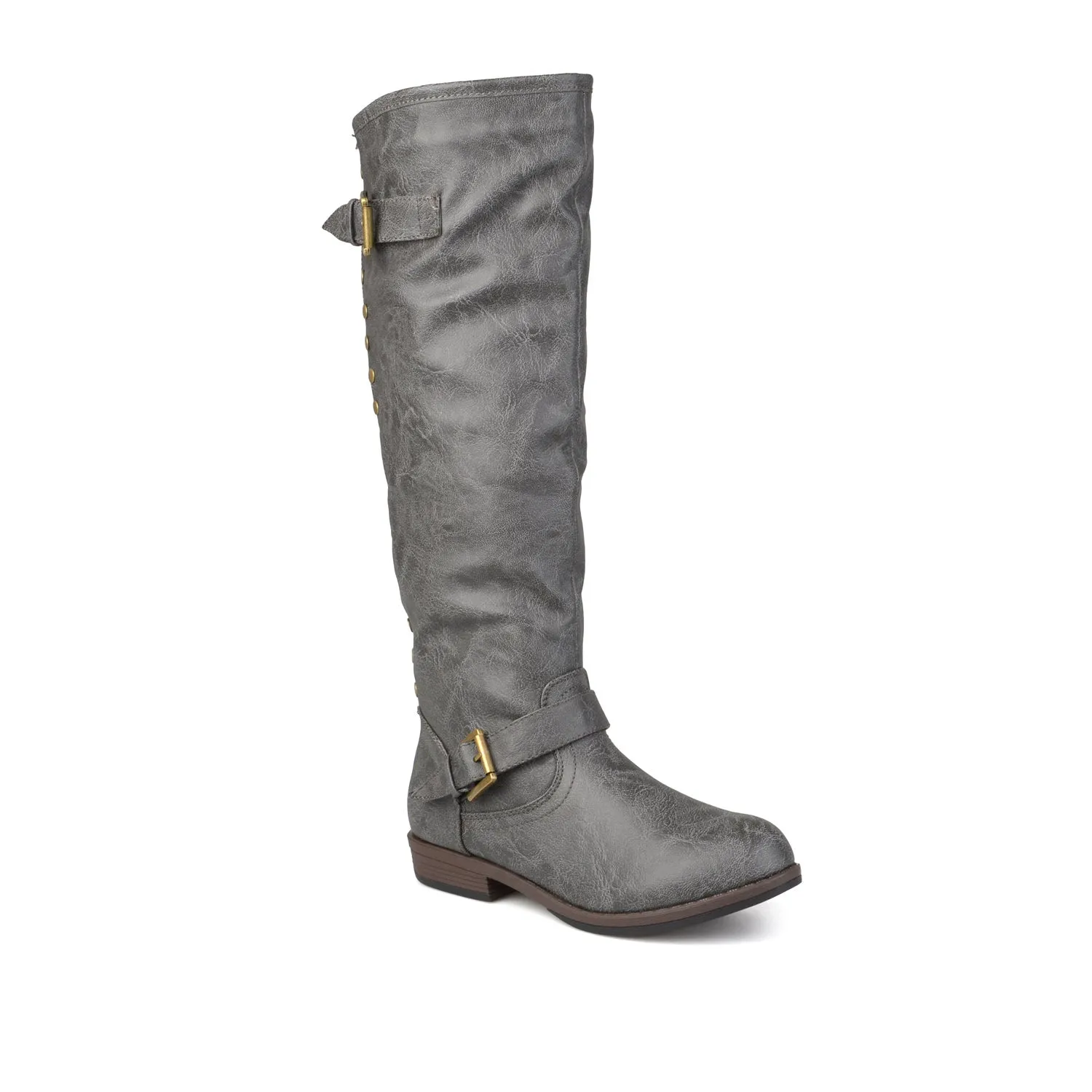 SPOKANE RIDING BOOTS IN X-WIDE CALF Brooklyn Chelsea Boots