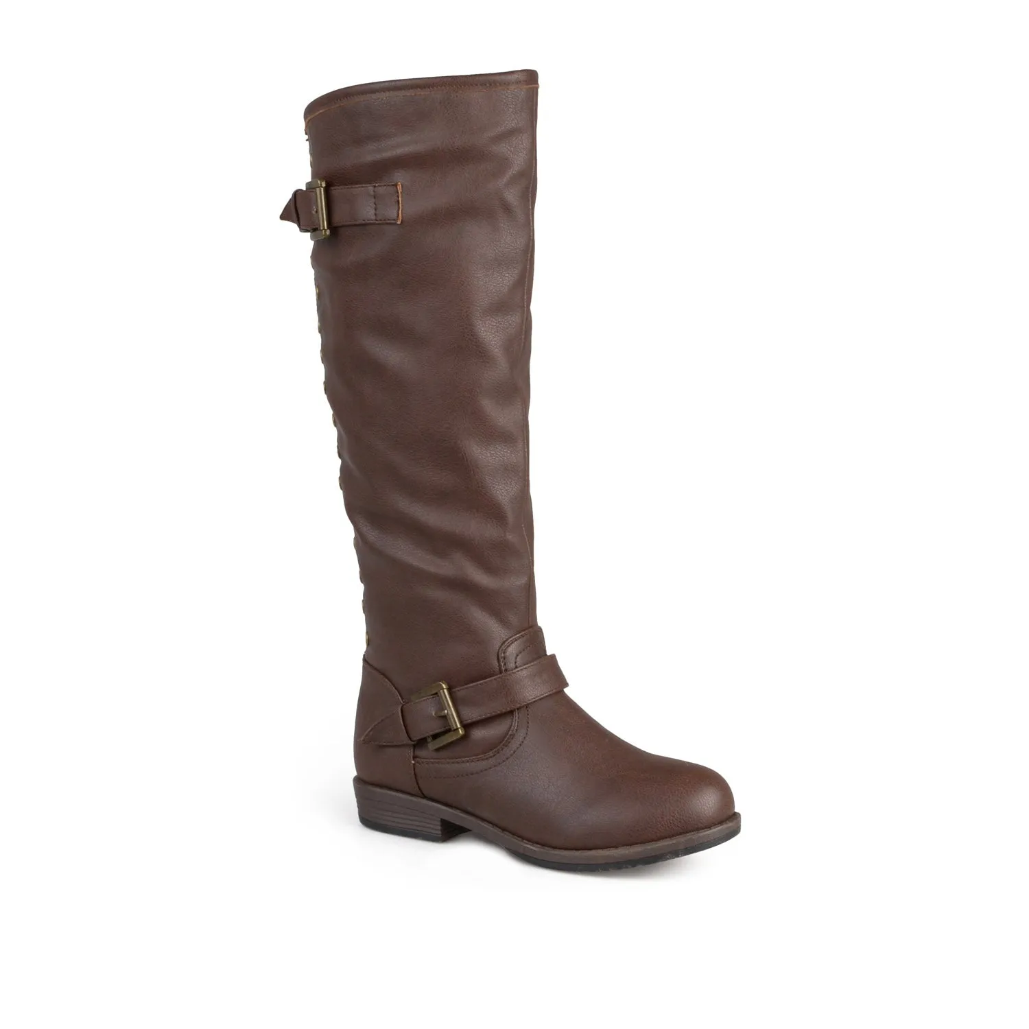 SPOKANE RIDING BOOTS IN X-WIDE CALF Open Toe Ankle Boots