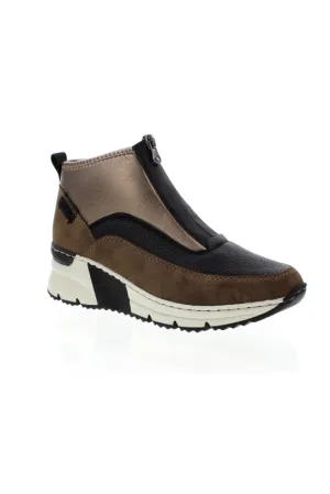 Best Hiking Boots Of All-time Rieker Ladies Boots N6352-25 brown black