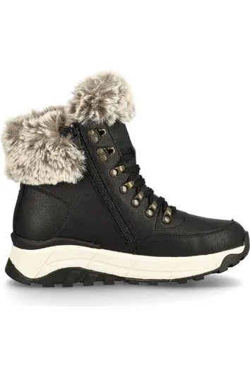 Rieker Ladies Boots W0063-00 Black Muck Arctic Boots