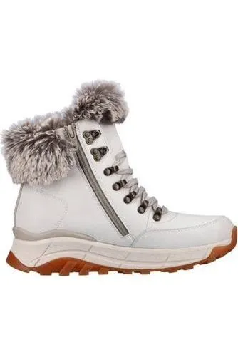 Steampunk Boots Rieker Ladies Boots W0063-80 white
