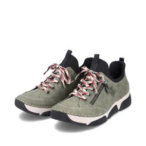 Slip On Boots Slip Ons Best Slip On RIEKER WOMENS 45973-54 - PINE GREEN